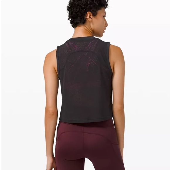 NWT Lululemon Cinch Me Up Front Tank Veil, Size 4 - Picture 3 of 5